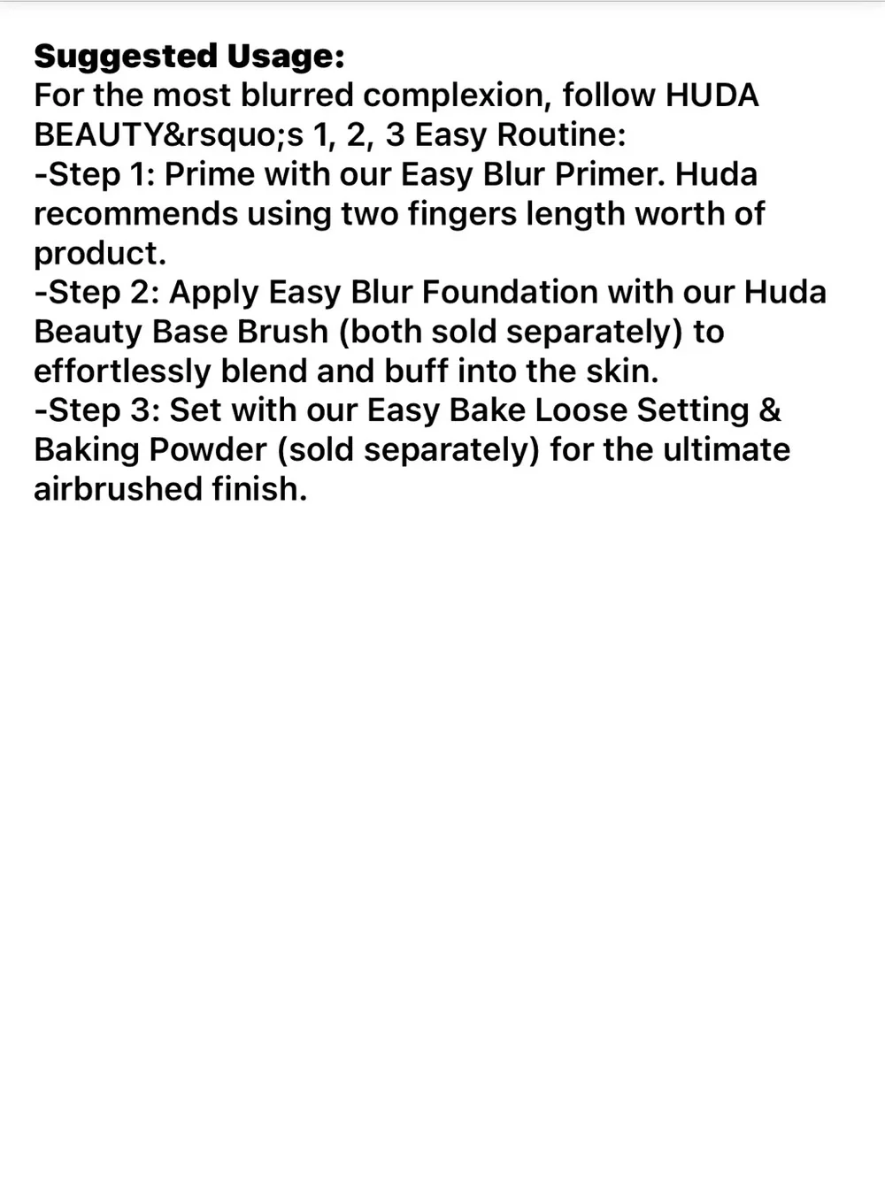 🌻 Huda Beauty 220N Custard Easy Blur Natural Airbrush Foundation New 10ml